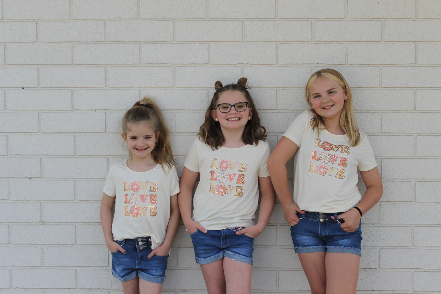 Flower Power Love Tee