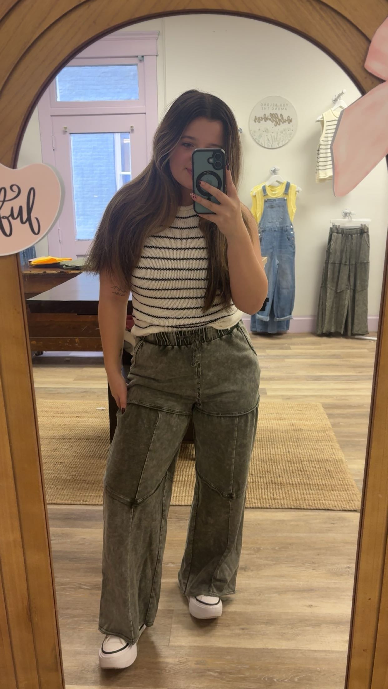 Black & White Stripped Knitted Top