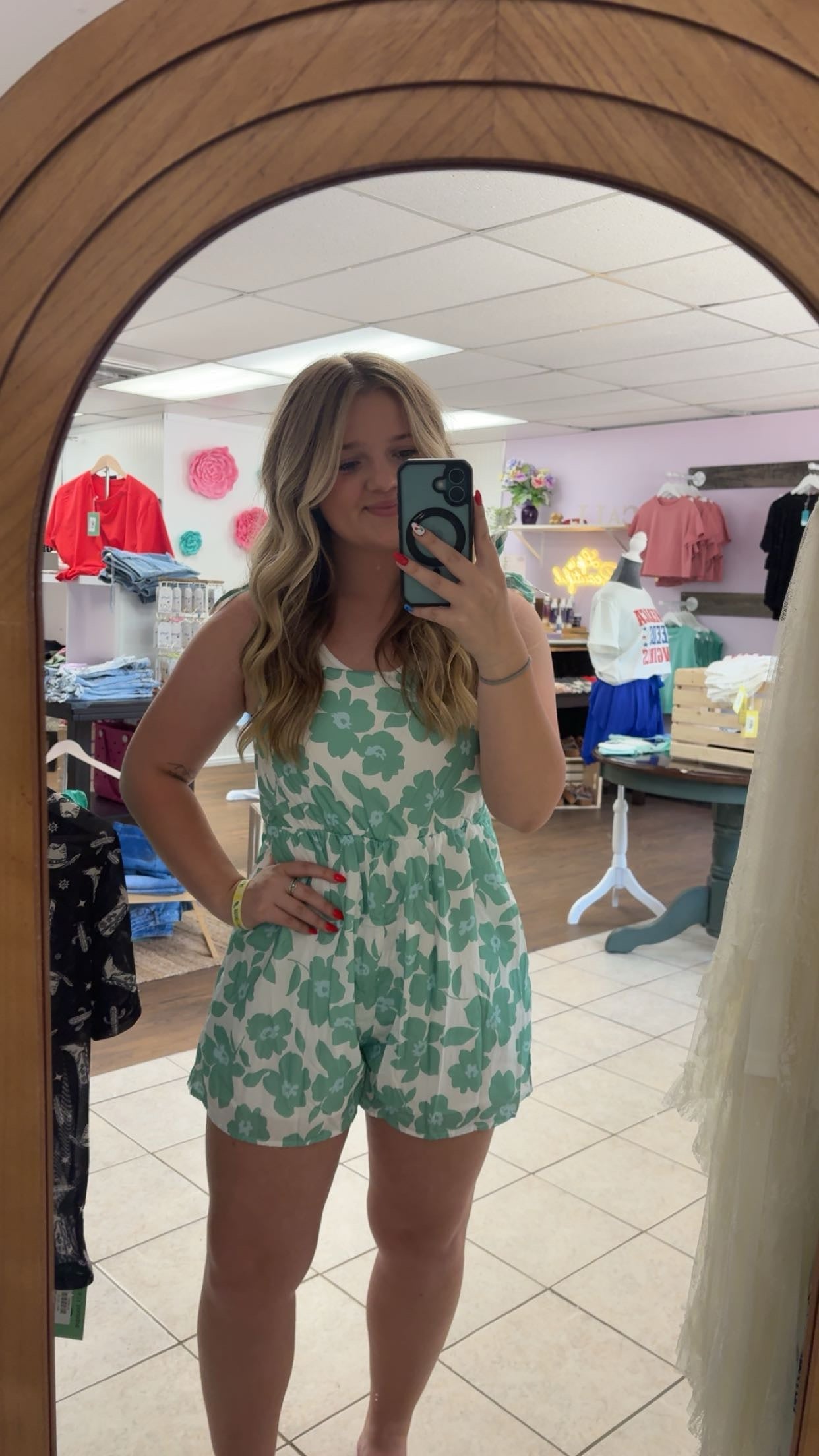 Wild Mint Romper