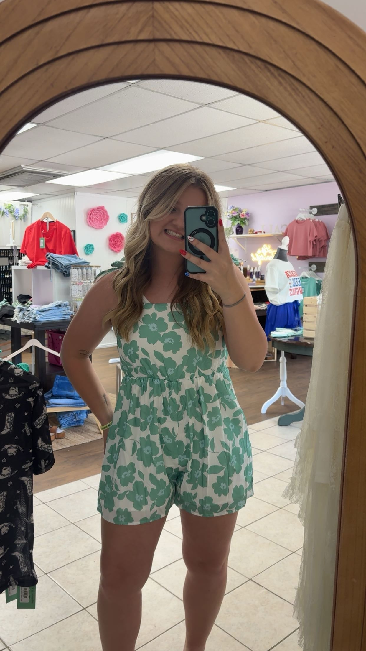 Wild Mint Romper