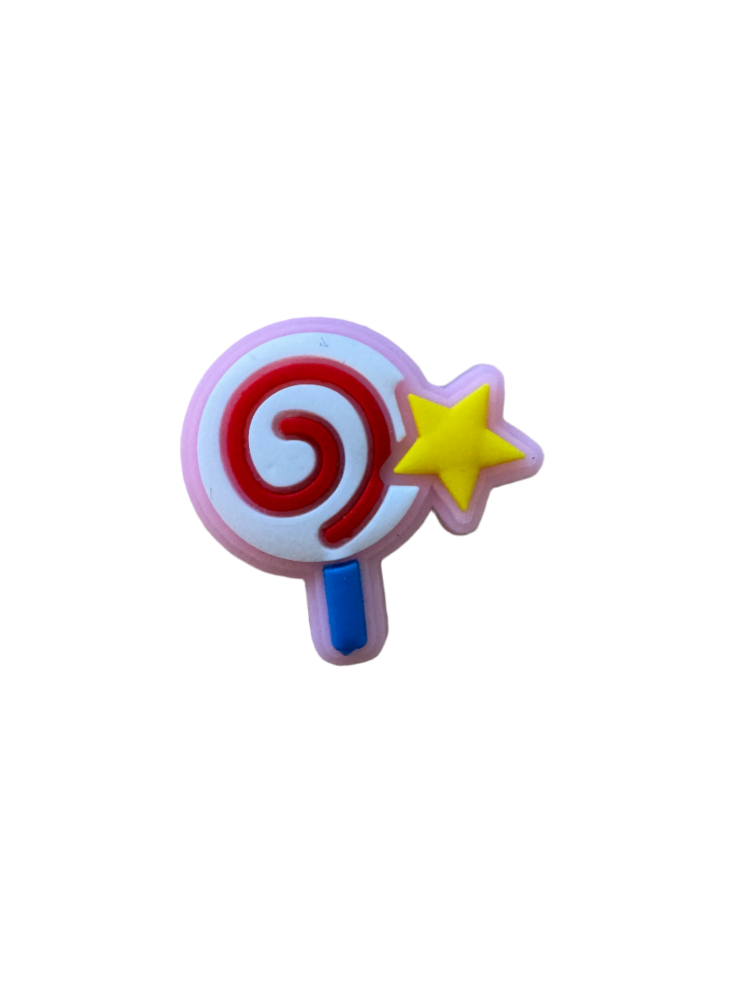 Starry Swirl Lollipop Mini CALL Charm