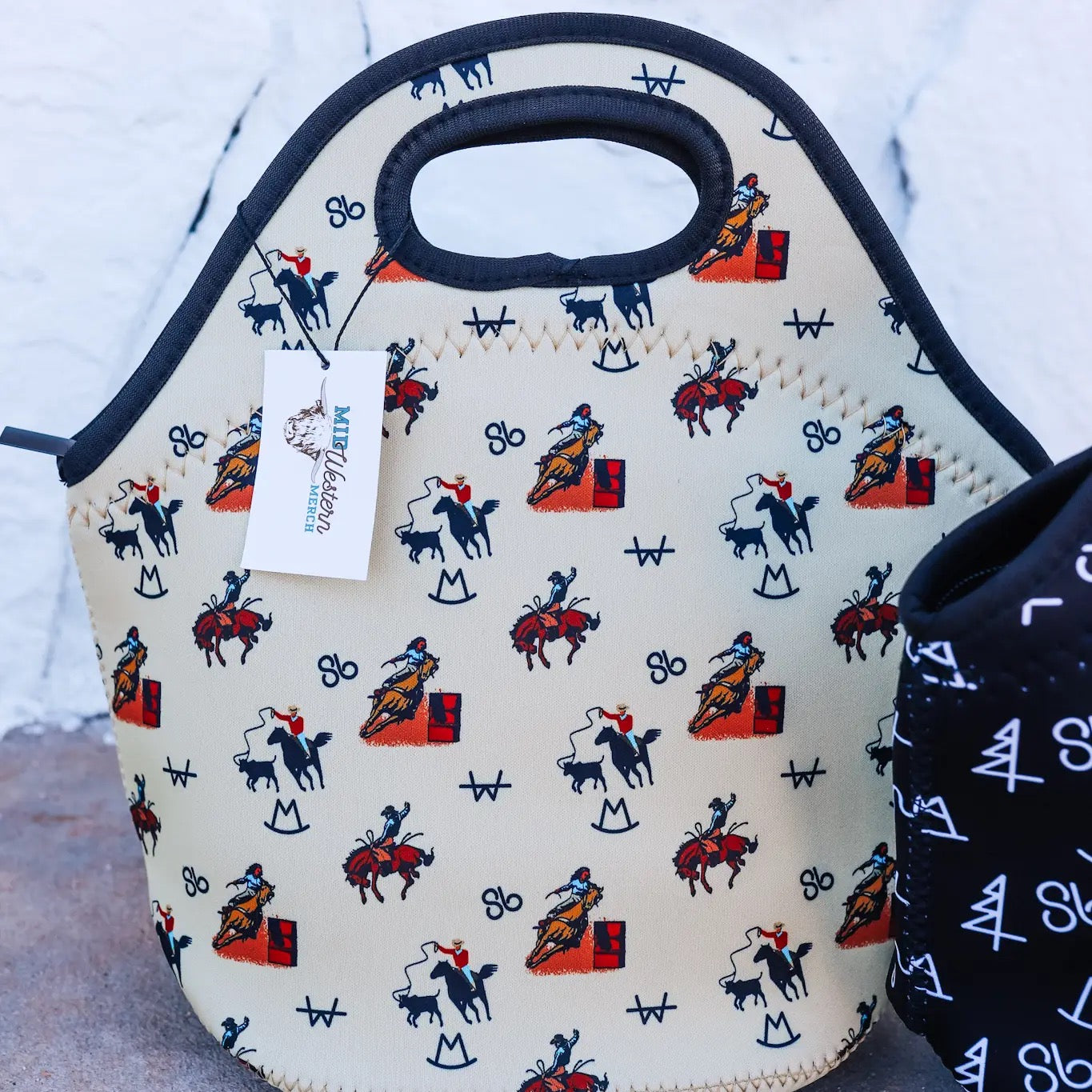 Vintage Cowboy Backpack Set
