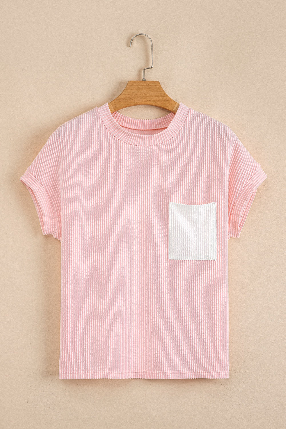 Blush Pocket Tee