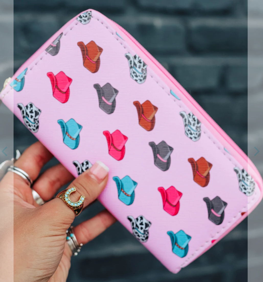 Pink Cowgirl Parade Wallet