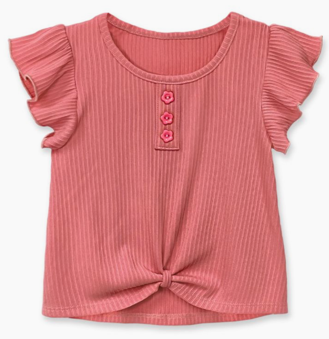 Berry Sweet Knot Top