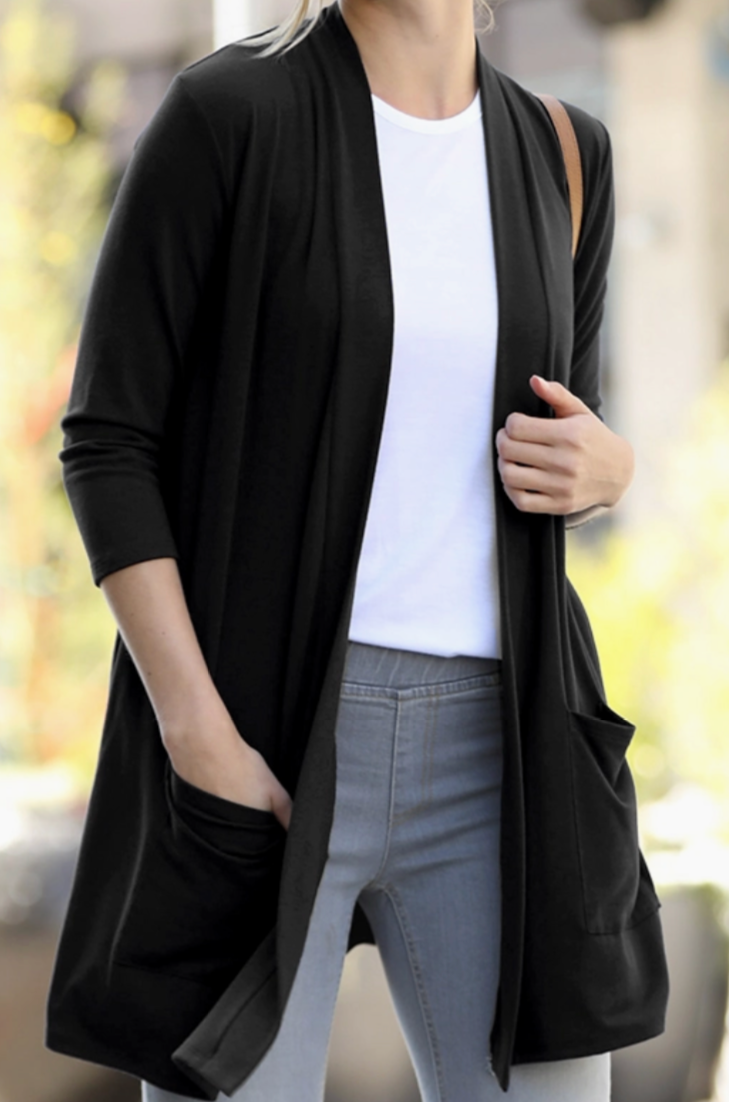 Midnight Comfort Cardigan