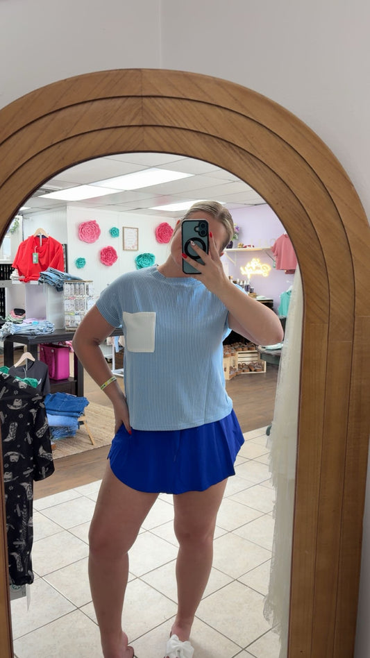 The True Blue Tee