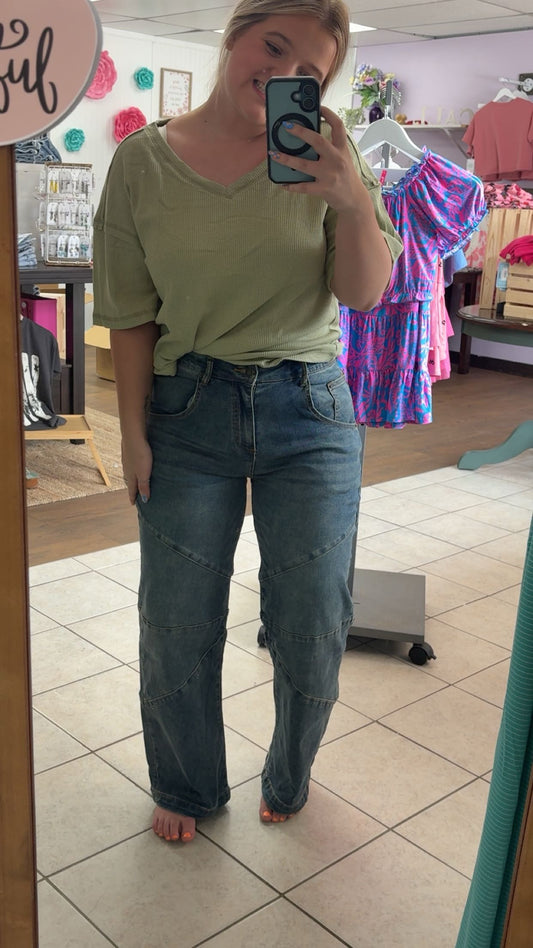Ridgeway Panel Jeans
