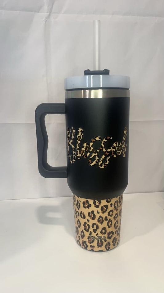 Blessed Cheetah print Cup