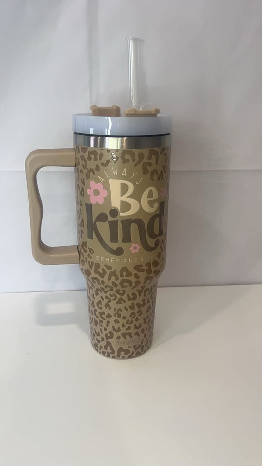 Be Kind Cheetah Cup