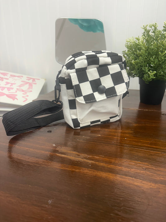 Checkered Sling Bag