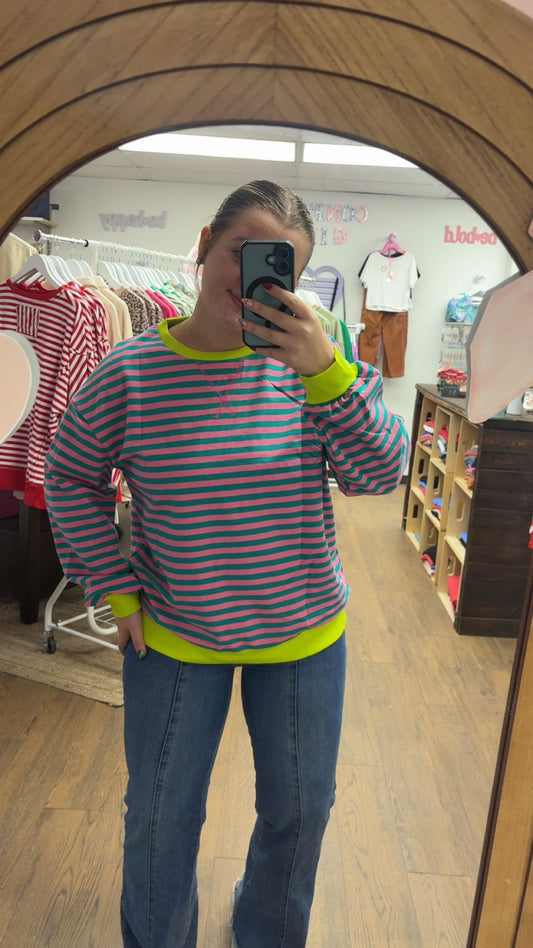 Funzie Multi Color Pullover