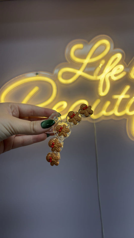 GingerBread Claw Clip