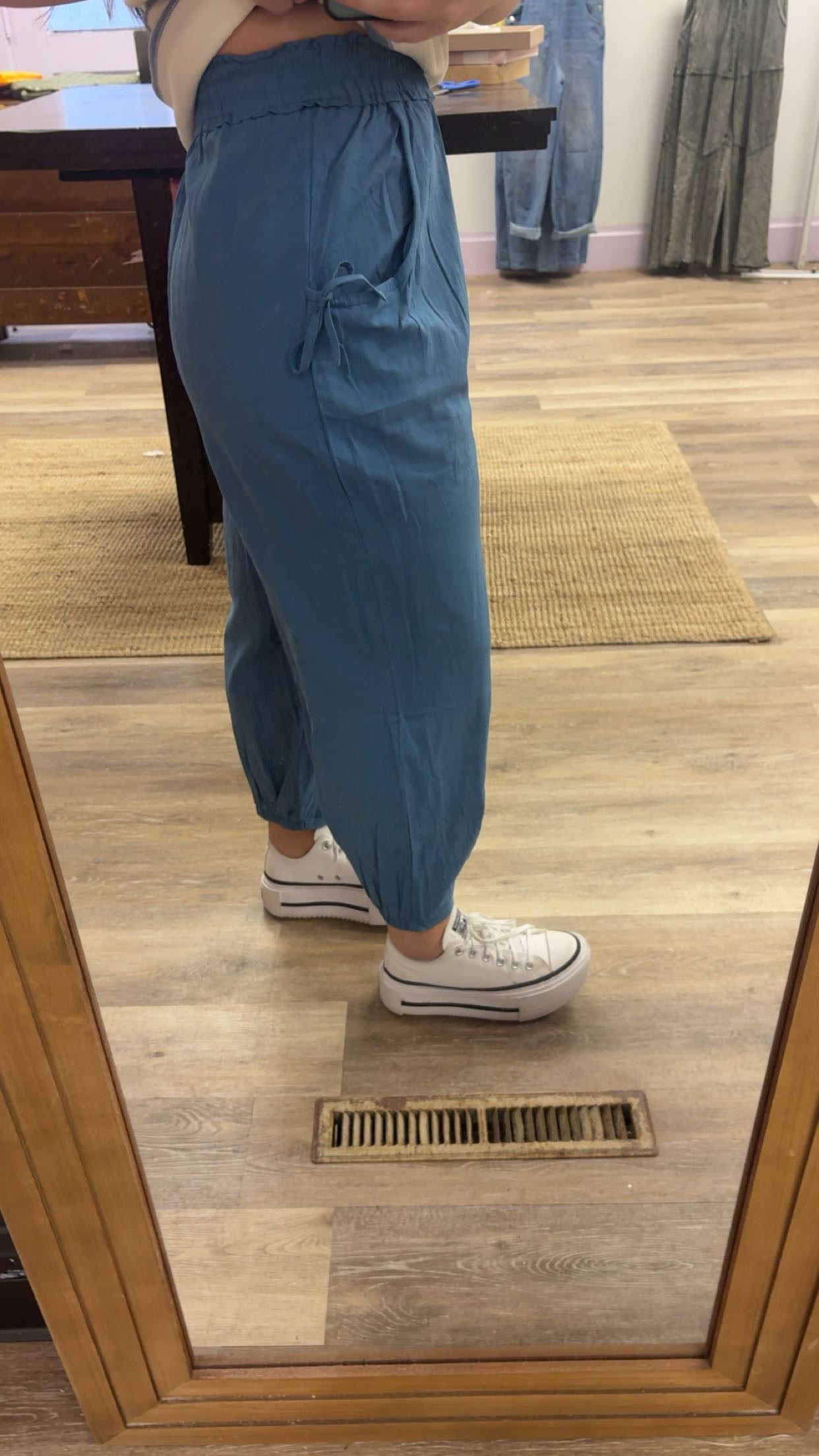 Blue Fancy Pants