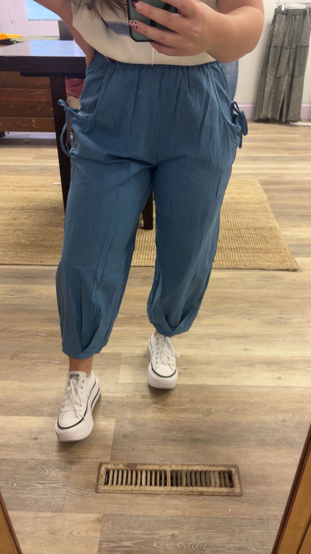 Blue Fancy Pants