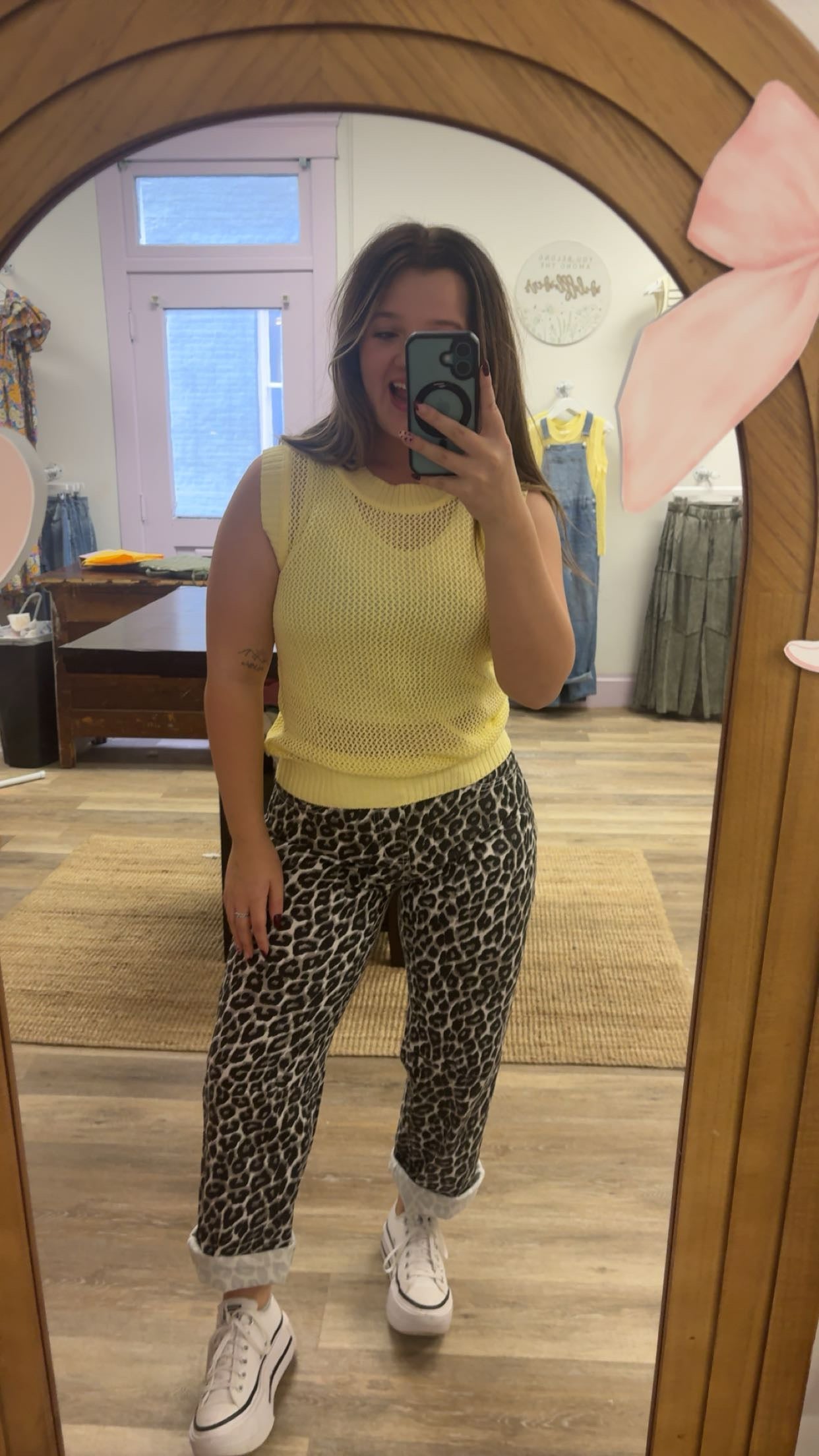 Yellow Knit Top