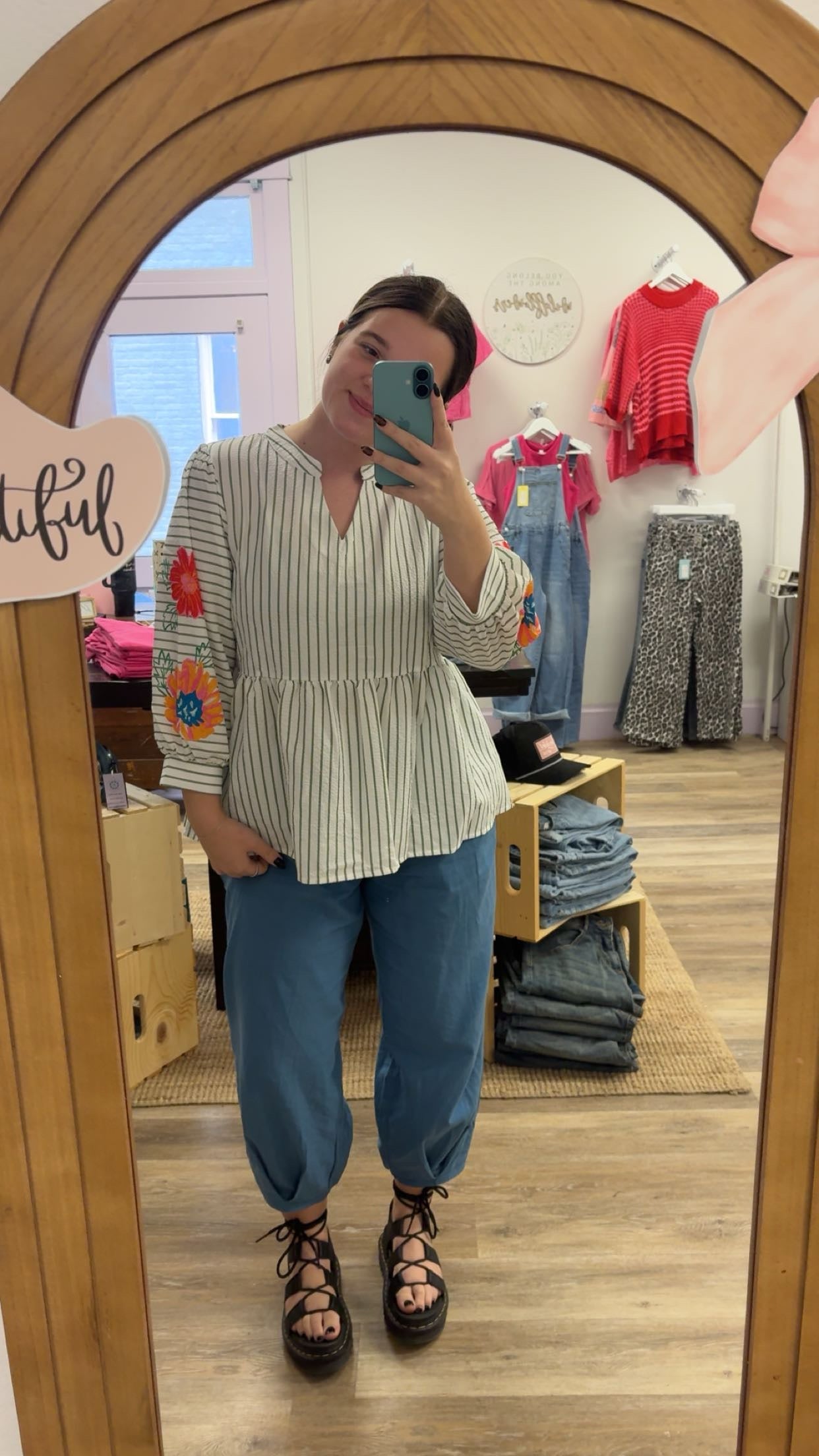 Flowy Stripe Spring Top