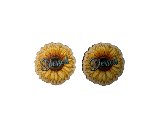 Blessed Sunflower Earrings