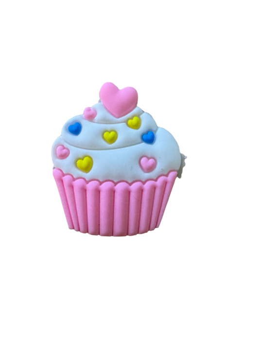 Sweetheart Sprinkle Cupcake Mini CALL Charm