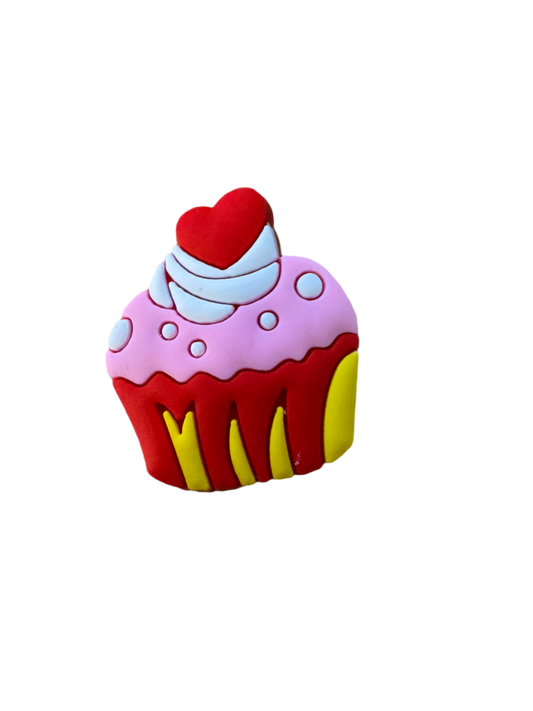 Cherry Delight Cupcake Mini CALL Charm