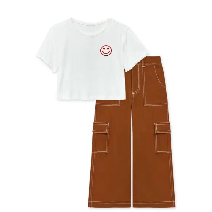 Happy Face Pant Set