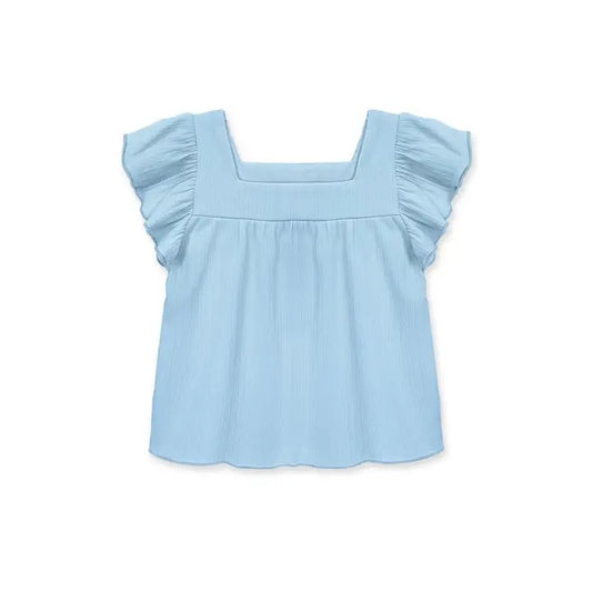 Light Blue Fashion Top