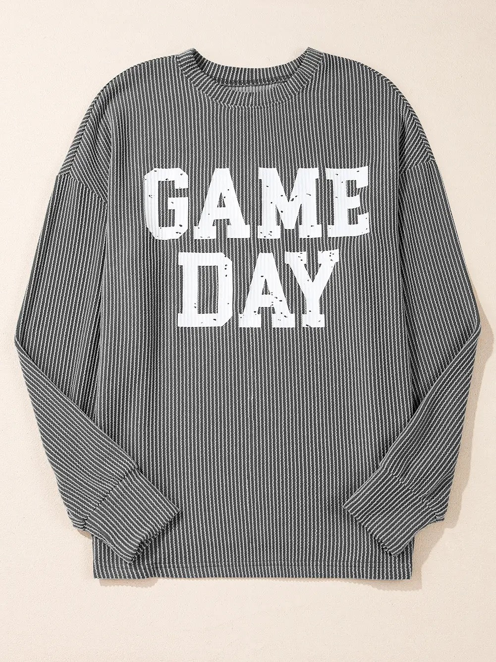 Game Day Ribbed Long Sleeve