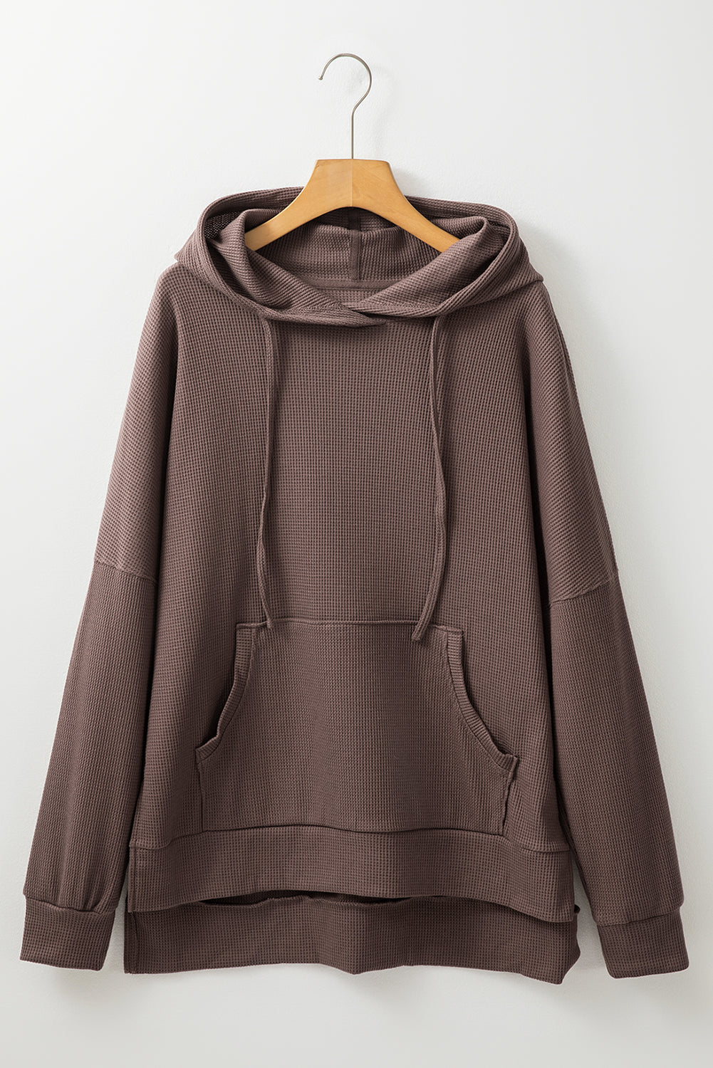 Espresso Cozy High-Low Hoodie