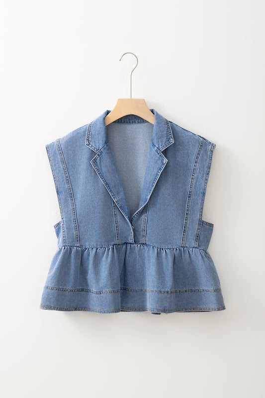 Dusk to Dawn Denim Top