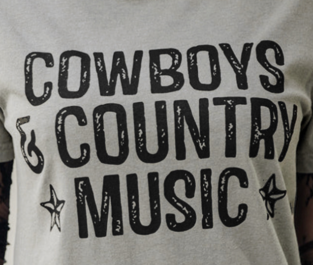 Cowboys & Country Tee