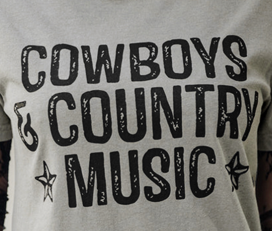Cowboys & Country Tee