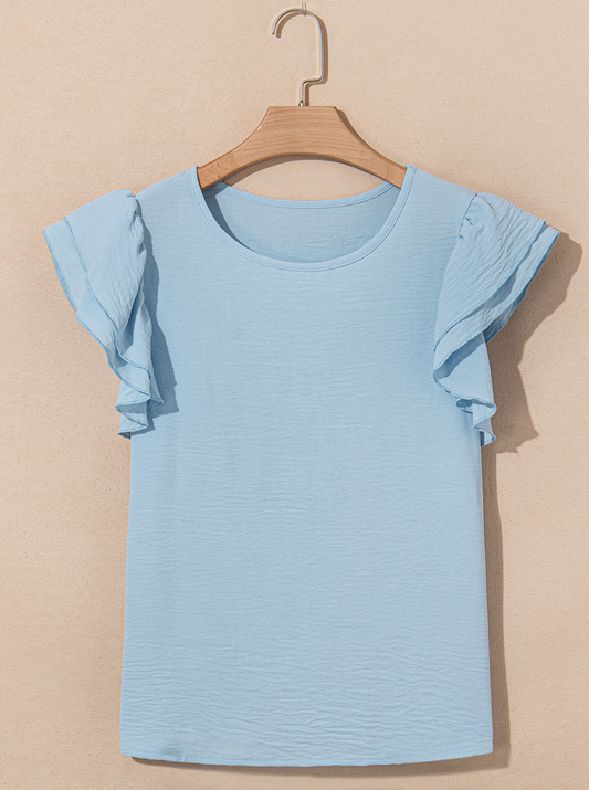 Serenity Ruffle Top