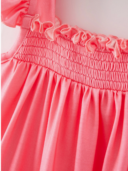Pink Lemonade Ruffle Dress